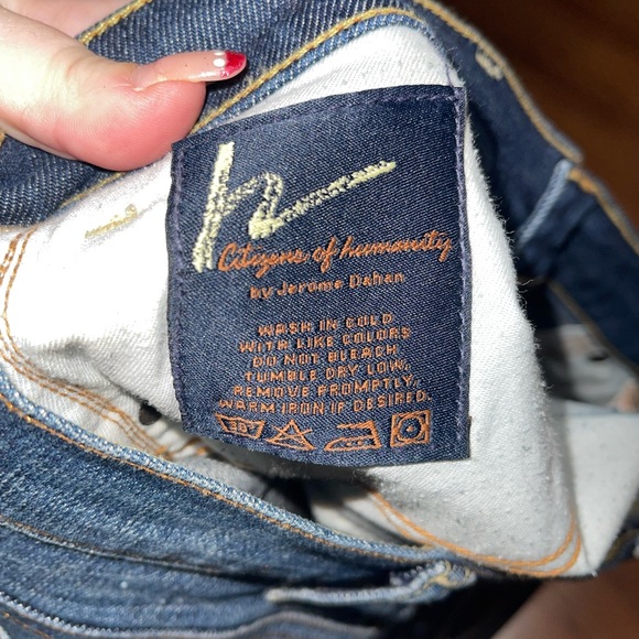 đź–¤CITIZENS OF HUMANITYđź–¤ Low Waist Boot Cut Jeans - Picture 6 of 8